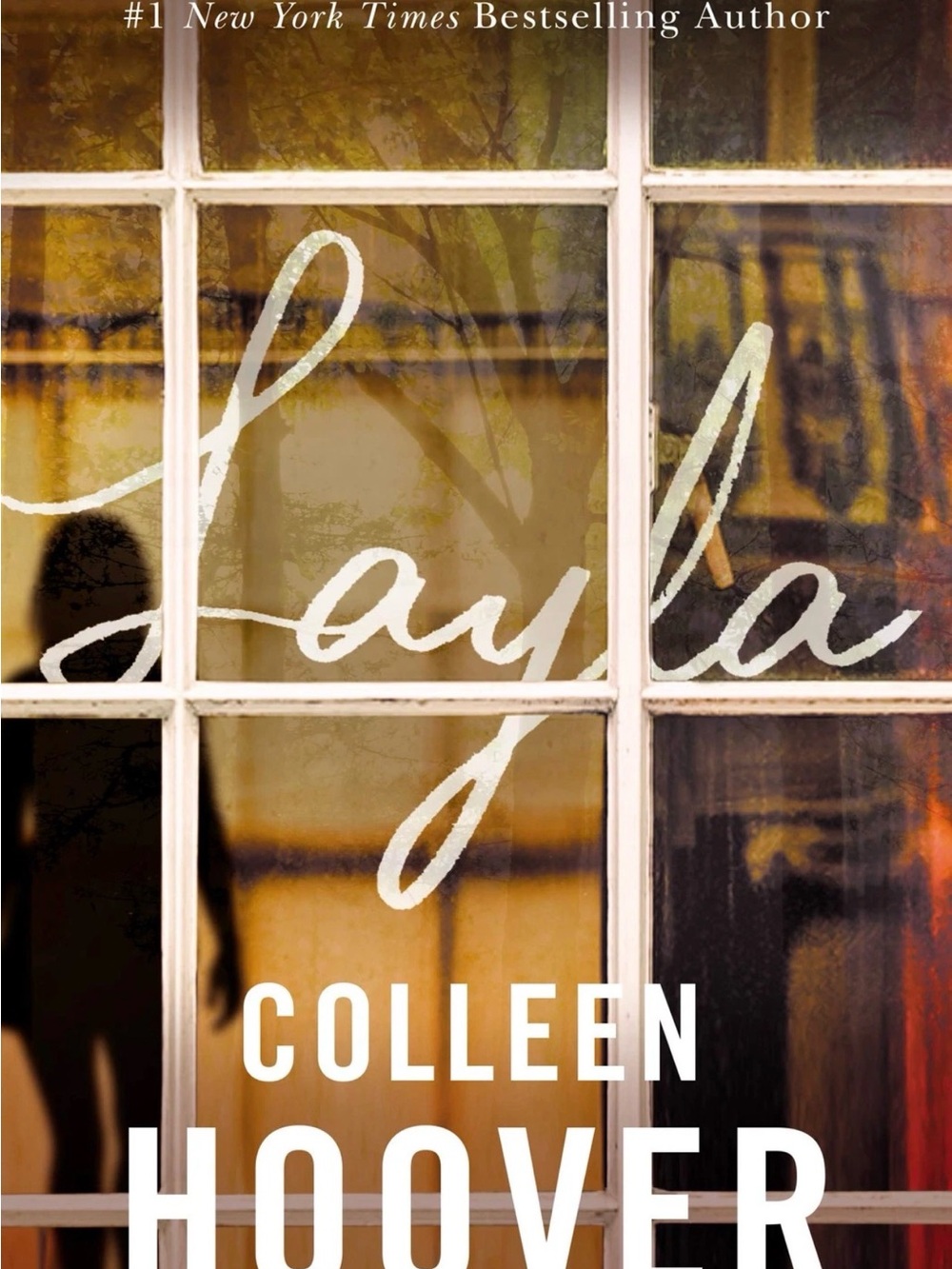 "Layla" Paperback Book - Cream and Brown Cover